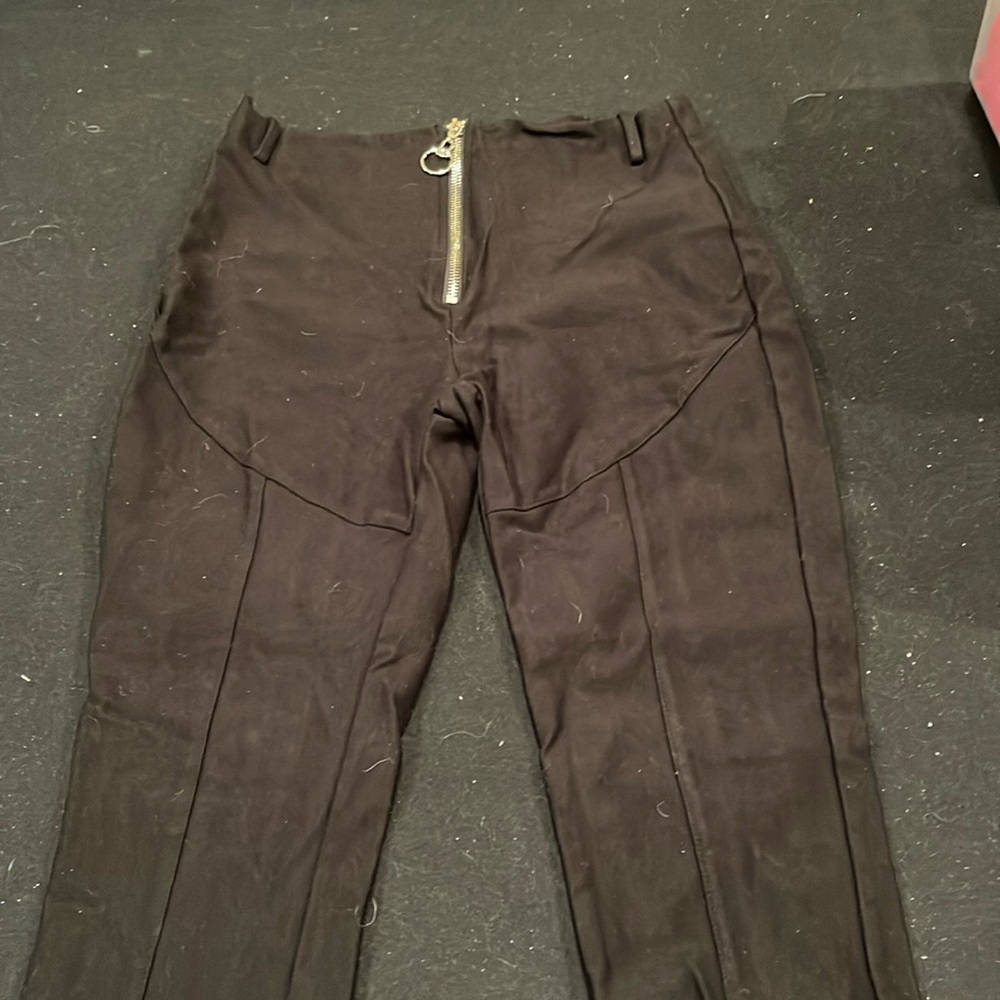 Mpc  black womans stretch pants small